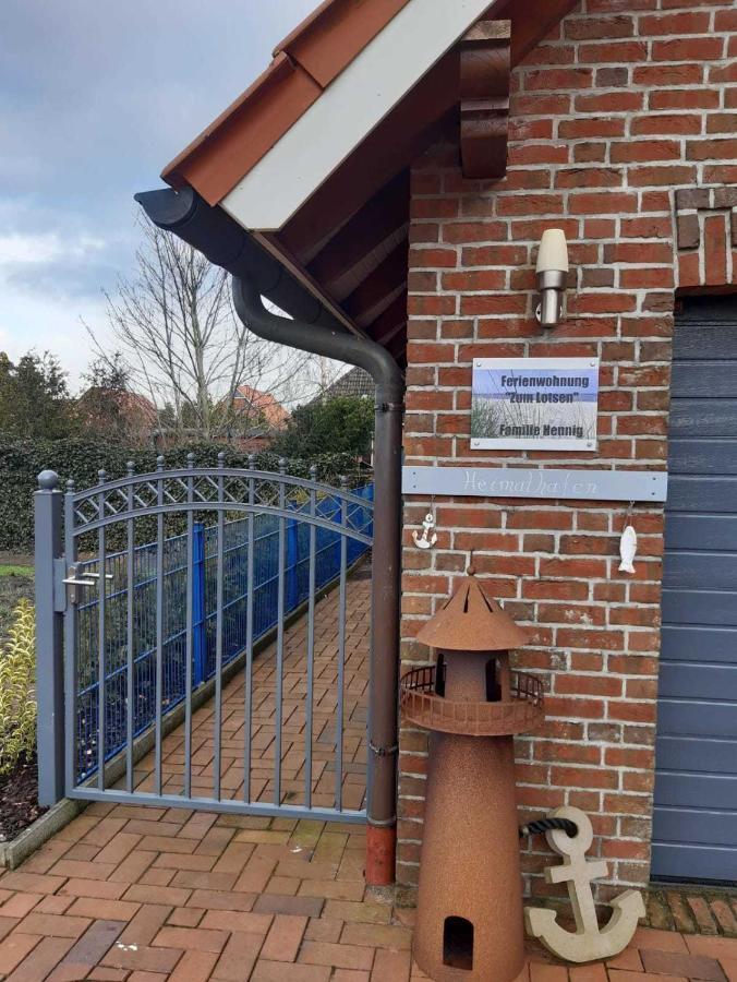 Ferienwohnung Zum Lotsen, 45227 Jemgum Exteriör bild